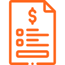 Document with dollar sign icon